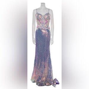 NEW Portia and Scarlett Iridescent Sequin Dress SIZE 18 PLUS STRETCH